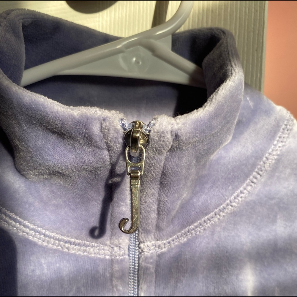 Blue velvet juicy couture sweater